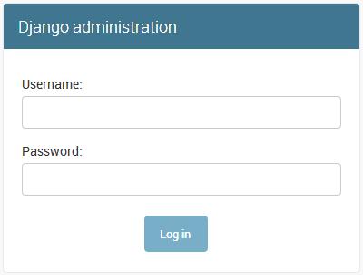 Django - страница авторизации